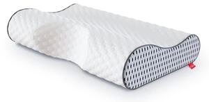 FDM Ergonomický polštář COMO CONTOUR POINT SPACE 50x33 cm bílý