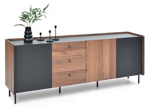 Komoda Protegidas P06 (černá). Akce -10%