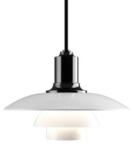Závěsná svítidlo Louis Poulsen, PH 2/1, stmívatelné, Bílá, Obývací pokoj, Sklo, Design