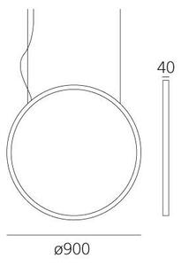AR T072030 "O" - závěsné - ARTEMIDE