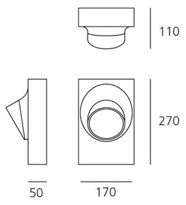 AR T081210 Ciclope nástěnné rez - ARTEMIDE