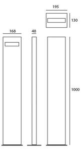 AR T083810 Nuda 100 Monolateral rez - ARTEMIDE