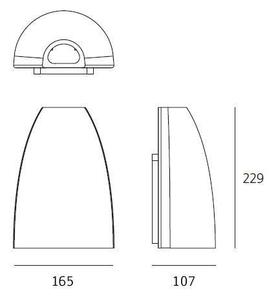 AR T4190NLW00 Molla šedá bílá - ARTEMIDE