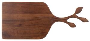 Hnědé dřevěné servírovací prkénko Bloomingville Giselle 40 x 16,5 cm