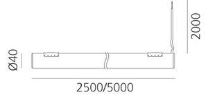 AR T4601010 La linea - 2,5m - ARTEMIDE