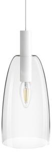 BELLINI L E14 závěsná bílá čiré sklo 230V E14 15W - RED - DESIGN RENDL