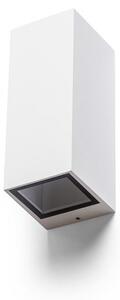 DESMOND II nástěnná bílá 230V GU10 2x35W IP44 - RED - DESIGN RENDL