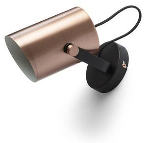 RED R13612 HAREN přisazená měď/černá 230V E27 15W - RED - DESIGN RENDL