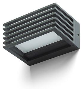 RED R13564 CLAIRE 14 nástěnná antracitová mléčný akryl 230V LED 6W IP54 3000K - RED - DESIGN RENDL