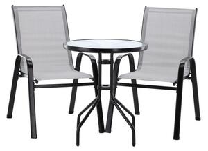 Set zahradního nábytku SOLARA šedý SAD5901