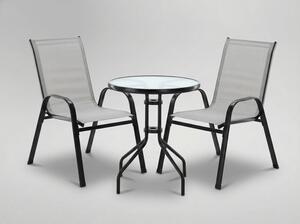 Set zahradního nábytku SOLARA šedý SAD5901