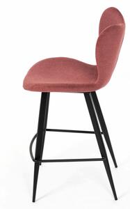 Barová židle červená AUB-1068 RED2