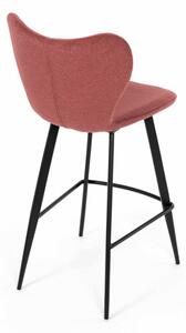 Barová židle červená AUB-1068 RED2