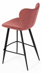Barová židle červená AUB-1068 RED2