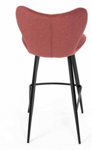 Barová židle červená AUB-1068 RED2
