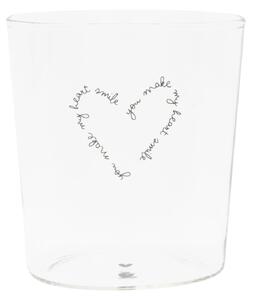 Sklenička Make my Heart 300 ml
