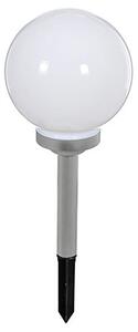 Solární zahradní lampa ve tvaru koule 20 cm