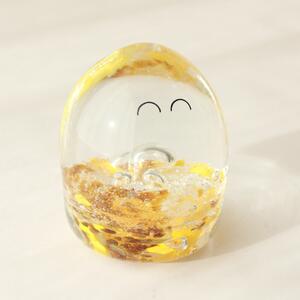 Skleněná figurka Crystal Blob Happy Bubbles