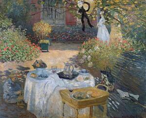 Obrazová reprodukce The Luncheon: Monet's garden at Argenteuil, c.1873, Claude Monet