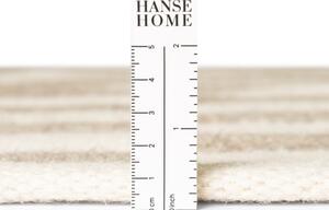 Oboustranný koberec Hanse Home Vika šedý / přírodní / bílý