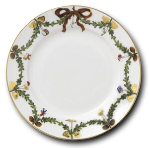 Porcelánový talíř Star Fluted Christmas 19 cm