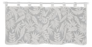 Bílo-šedá záclona 120x45 cm Calista – Sehlbach
