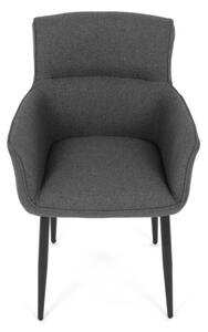 Jídelní židle šedá DCH-J2159 GREY2