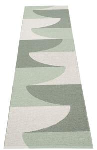 Zelený vnitřní a venkovní běhoun 70x270 cm Hill Army Misty Mint – Pappelina