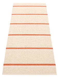 Vnitřní a venkovní běhoun v cihlové barvě/krémový 70x180 cm Olle Brick Cream – Pappelina