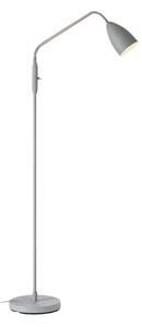 Šedá LED stmívatelná stojací lampa s kovovým stínidlem (výška 140 cm) Patro – Markslöjd
