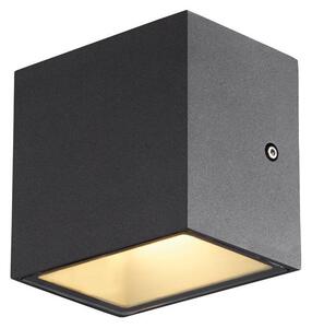 LA 1005148 SITRA S WL SINGLE venkovní LED nástěnné přisazené svítidlo, antracit, CCT switch 3000/4000 K - BIG WHITE (SLV)