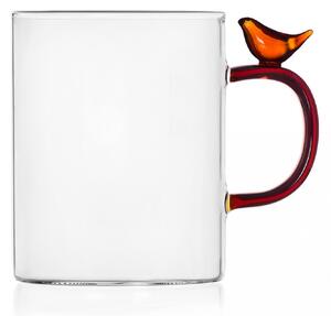 Ichendorf Milano designové sklenice na vodu Mug Amber Bird