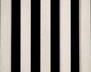 Woodele Bílá 3501 nástěnné dřevěné 3S lamely 30x40x2700