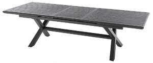 Hliníkový stůl BERGAMO I. 220/279 cm (antracit)