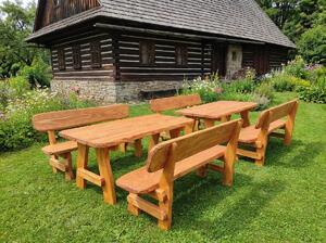Zahradní set PHILOS moření m1 Palisandr rozměry m1 150 cm
