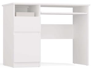 PC stolek Promovera 1 (bílá) (L). Akce -24%