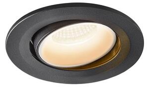 LA 1005326 NUMINOS® MOVE S zápustné stropní svítidlo černé/bílé 2700 K 55° - BIG WHITE (SLV)
