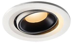 LA 1005331 NUMINOS® MOVE S zápustné stropní svítidlo bílé/černé 2700 K 40° - BIG WHITE (SLV)