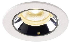 LA 1005531 NUMINOS® XS zápustné stropní svítidlo bílé/chrom 3000 K 40° - BIG WHITE (SLV)