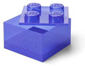 Fialový plastový dětský úložný box 25x25x18 cm – LEGO®