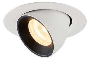 LA 1005840 NUMINOS® GIMBLE XS zápustné stropní svítidlo bílé/černé 3000 K 20° - BIG WHITE (SLV)