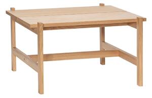 Konferenční stolek s deskou v dubovém dekoru v přírodní barvě 80x80 cm Dash – Hübsch