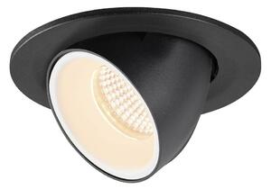 LA 1005871 NUMINOS® GIMBLE S zápustné stropní svítidlo černé/bílé 2700 K 40° - BIG WHITE (SLV)