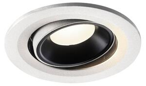 LA 1005370 NUMINOS® MOVE S zápustné stropní svítidlo bílé/černé 4000 K 55° - BIG WHITE (SLV)