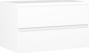 Mexen Orio, koupelnová skříňka 80 cm, 2 zásuvky, bílá matná, 91A10-08047-2-BFF01