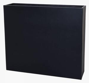 Dělící květináč ELEMENTO, sklolaminát, šířka 117 cm, antracit