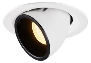 LA 1005951 NUMINOS® GIMBLE M zápustné stropní svítidlo bílé/černé 3000 K 40° - BIG WHITE (SLV)