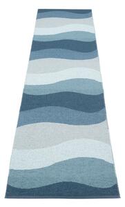 Modrý vnitřní a venkovní běhoun 70x300 cm Urvi Water – Pappelina