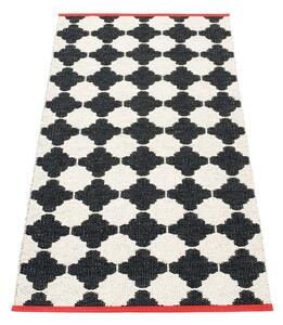 Černo-bílý vnitřní a venkovní běhoun 70x150 cm Marre Black Coral – Pappelina