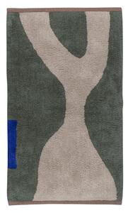 Tmavě zelený pratelný bavlněný koberec 50x80 cm Figura – Mette Ditmer Denmark
